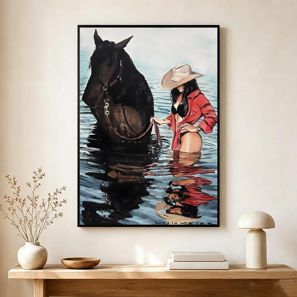Poster Bertema Koboi Klasik, D - Vintage Collectible Posters ulasan dan harga
