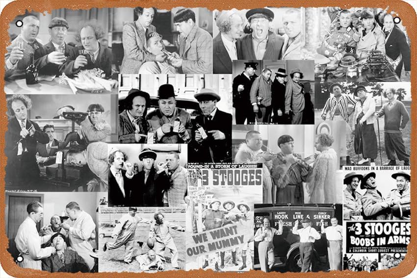 Koleksi The Three Stooges, Hia - Vintage Collectible Posters ulasan dan harga