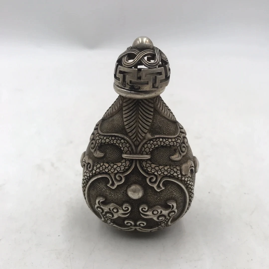 Botol Tembakau Perunggu Putih  - Vintage Collectible Bottles ulasan dan harga