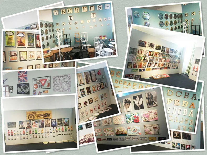 Plakat Logam Bergambar Gitar E - Vintage Collectible Plates ulasan dan harga