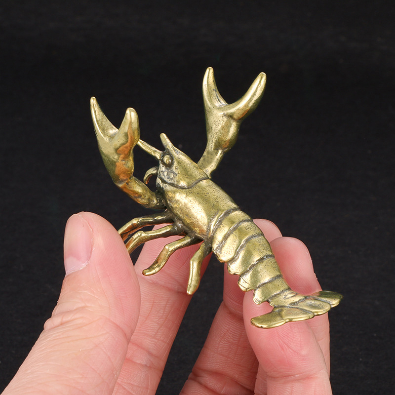 【F】Ornamen Lobster Kuningan Pa - Vintage Collectible Pens ulasan dan harga