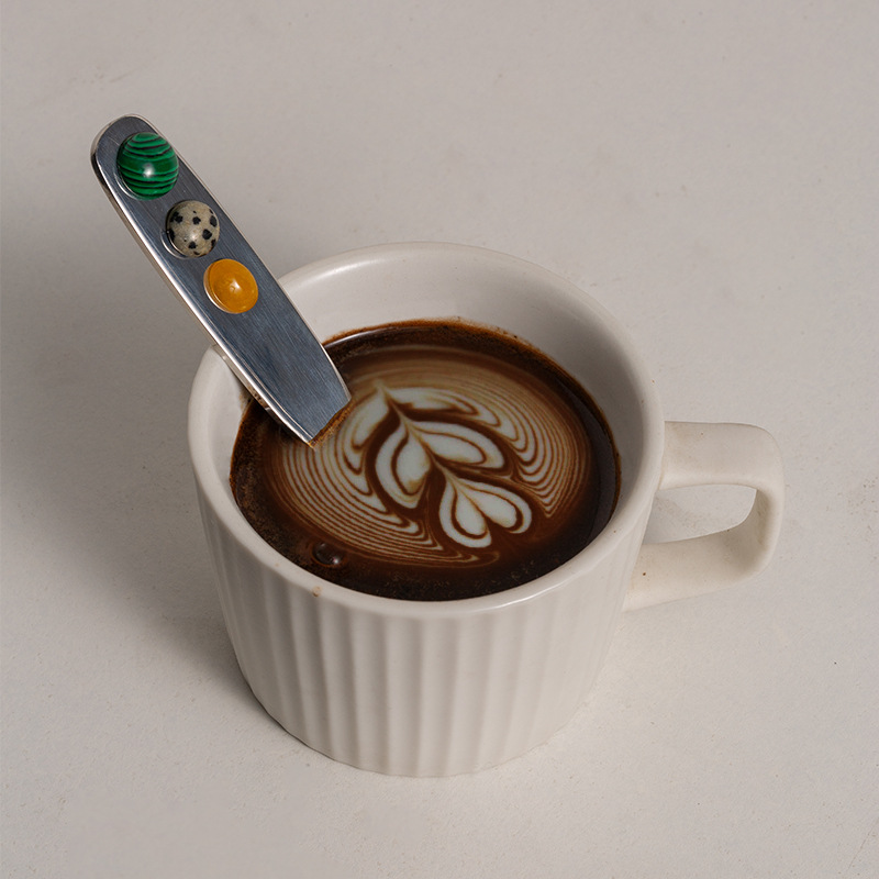 Sendok Kopi Batu Permata Manik - Vintage Collectible Spoons ulasan dan harga